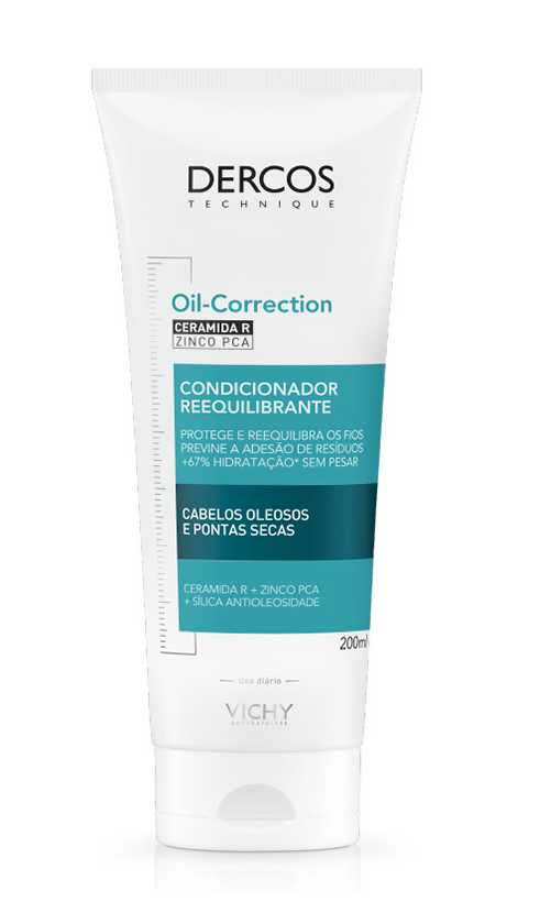 Dercos Condicionador 200ml Oil Correction