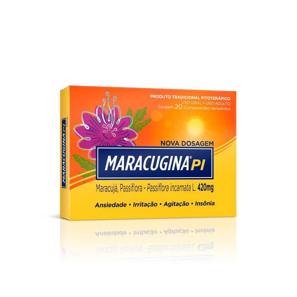 Maracugina PI 420mg 20 Comprimidos