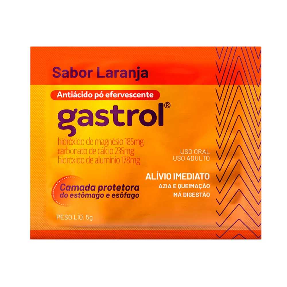 Gastrol 5g Efervescente Laranja