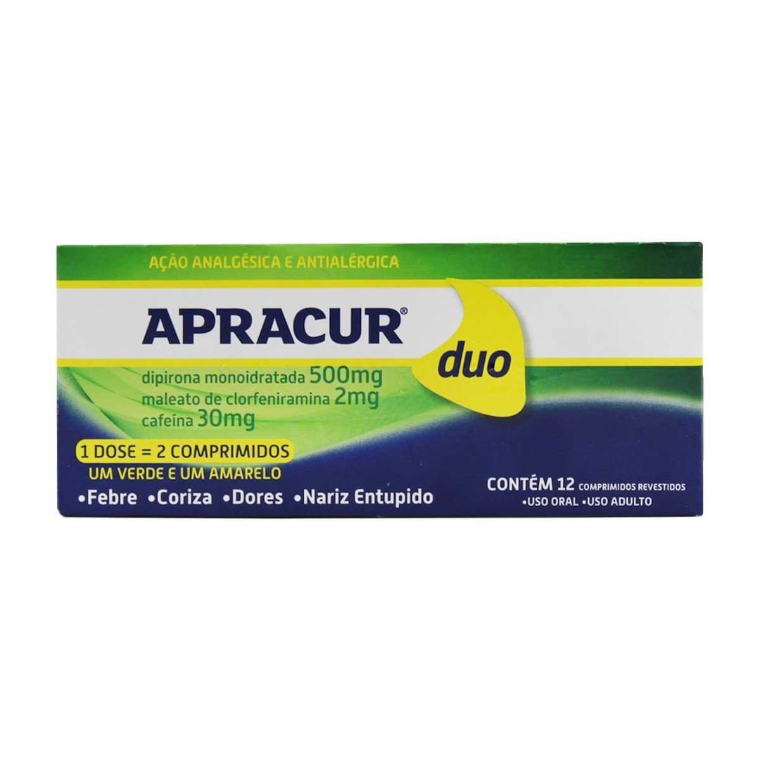 Apracur Duo 12 Comprimidos