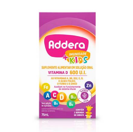 Addera + Imunidade Kids 600UI 75ml