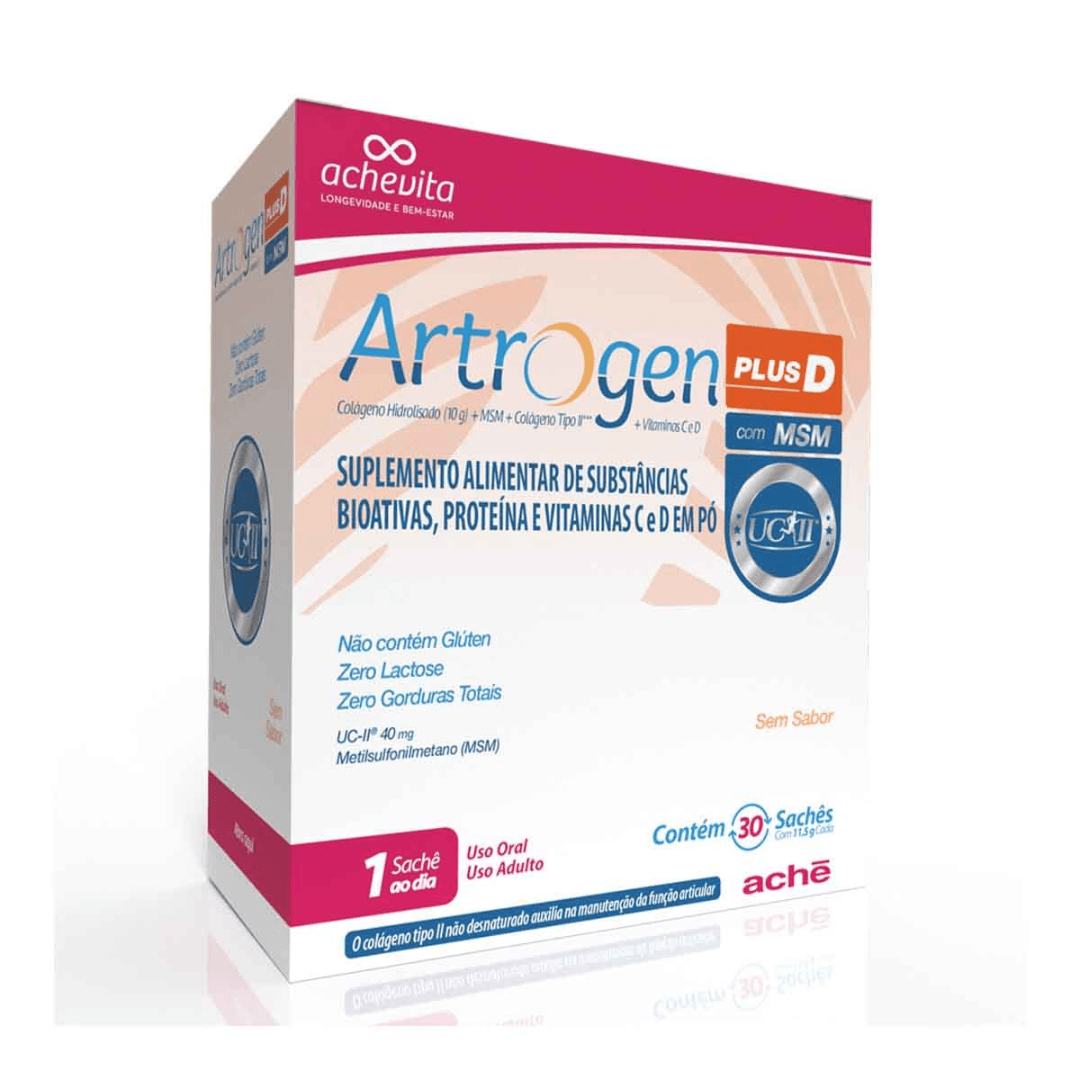 Artrogen Plus D 30 Sachês 11,5g