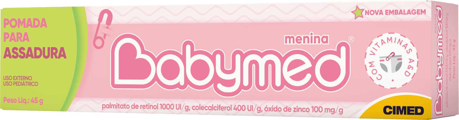 Babymed Pomada 45g Menina