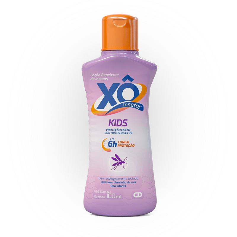 Repelente XO Inseto 15% kids Loção 200ml