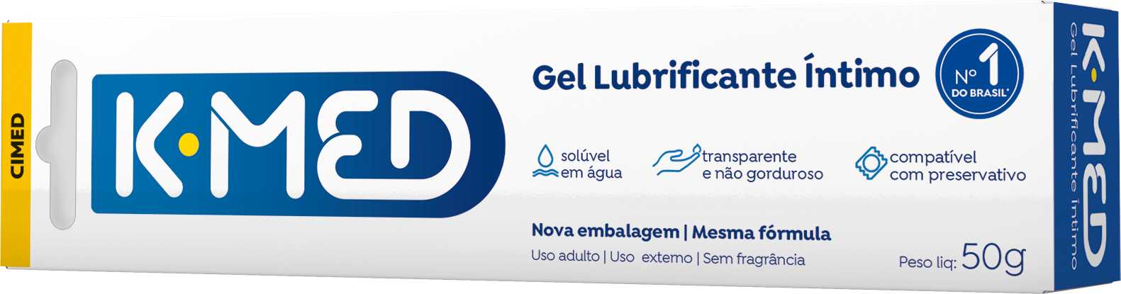 K-Med Gel Lubrificante Íntimo 50g