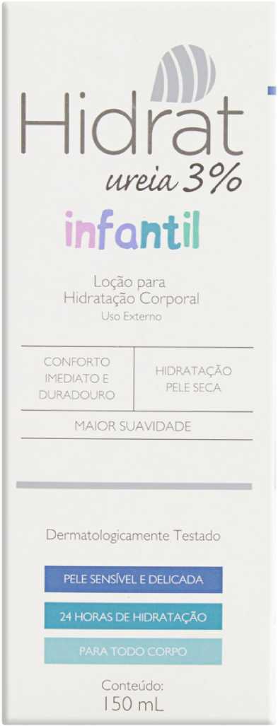 Loção Corporal Infantil Hidrat Ureia 3% 150ml