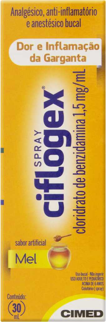 Ciflogex 1,5mg/ml Spray 30ml Mel