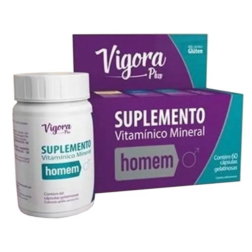 Vigora Plus Homem 60 Cápsulas - Prati Génerico