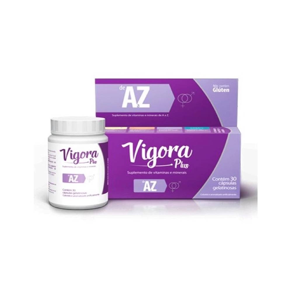 Vigora Plus A-Z 60 Cápsulas - Prati Génerico