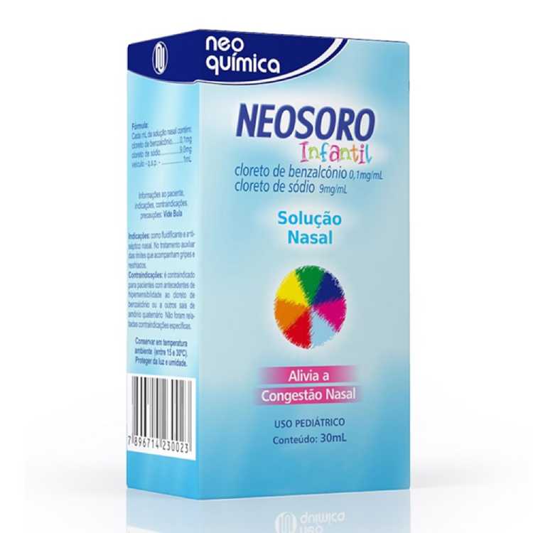 Neosoro Solução Nasal Infantil 30ml