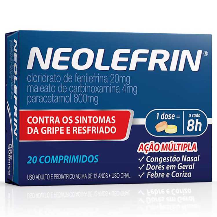 Neolefrin Noite 20 Comprmidos