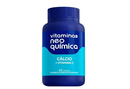 Vitamina Neo Química Cálcio + Vitamina D 60 Cápsulas
