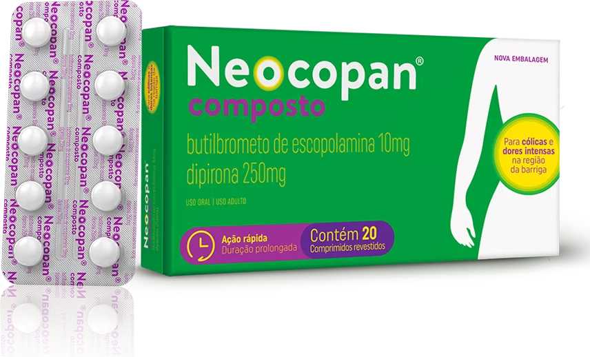 Neocopan Composto 20 Comprimidos