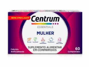 Centrum Essentials Mulher 60 Comprimidos