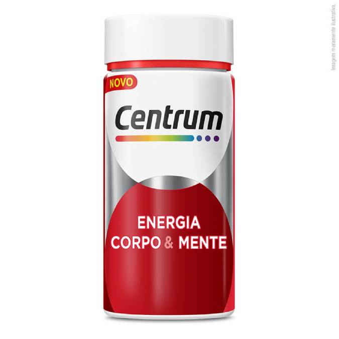 Centrum Energia Corpo & Mente 60 Cápsulas