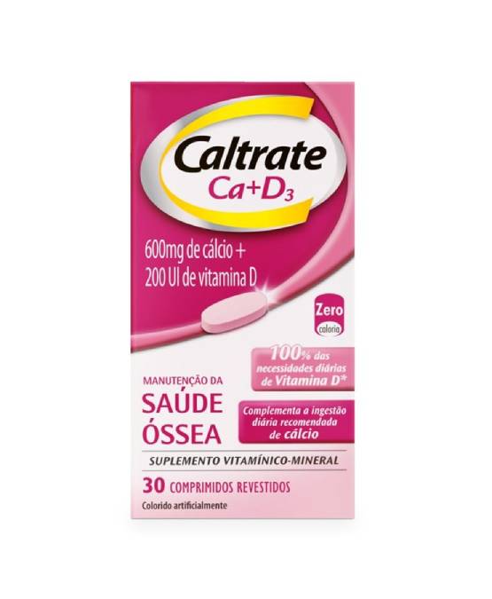 Caltrate 600+D 200UI 30 Comprimidos