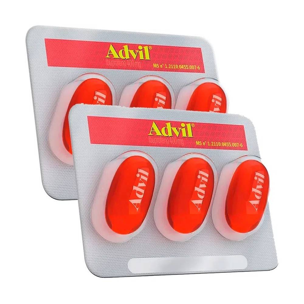 Advil 400mg 3 Cápsulas