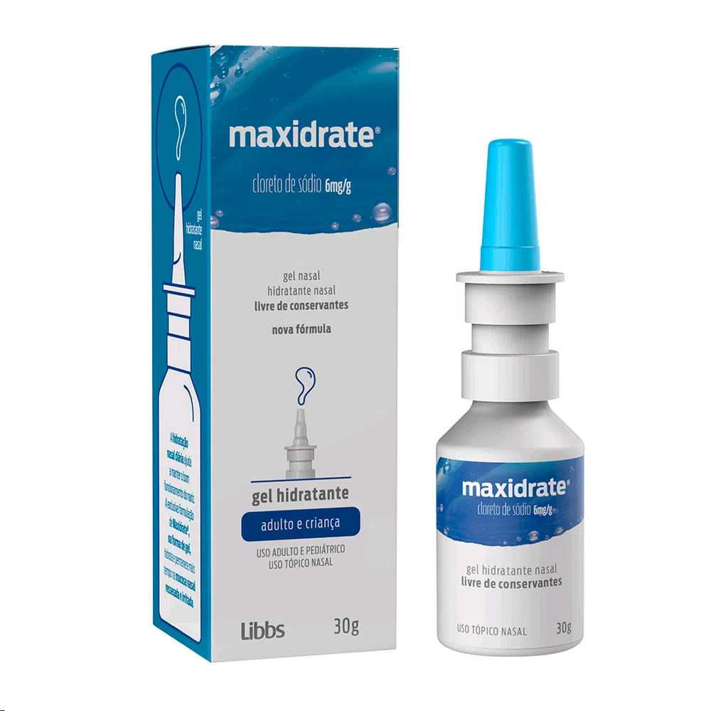 Maxdrate 6mg/g Gel Nasal 30g