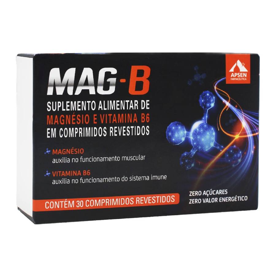 Suplemento Mag-B 30 Comprimidos