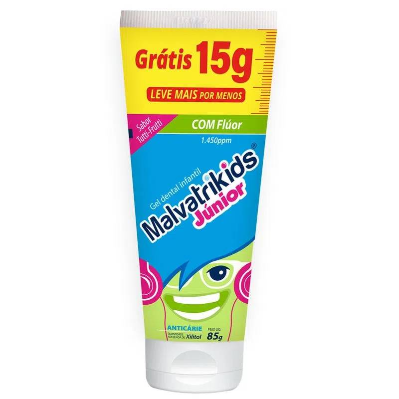 MALVATRIKIDS JR GEL 85G C/15G GTS