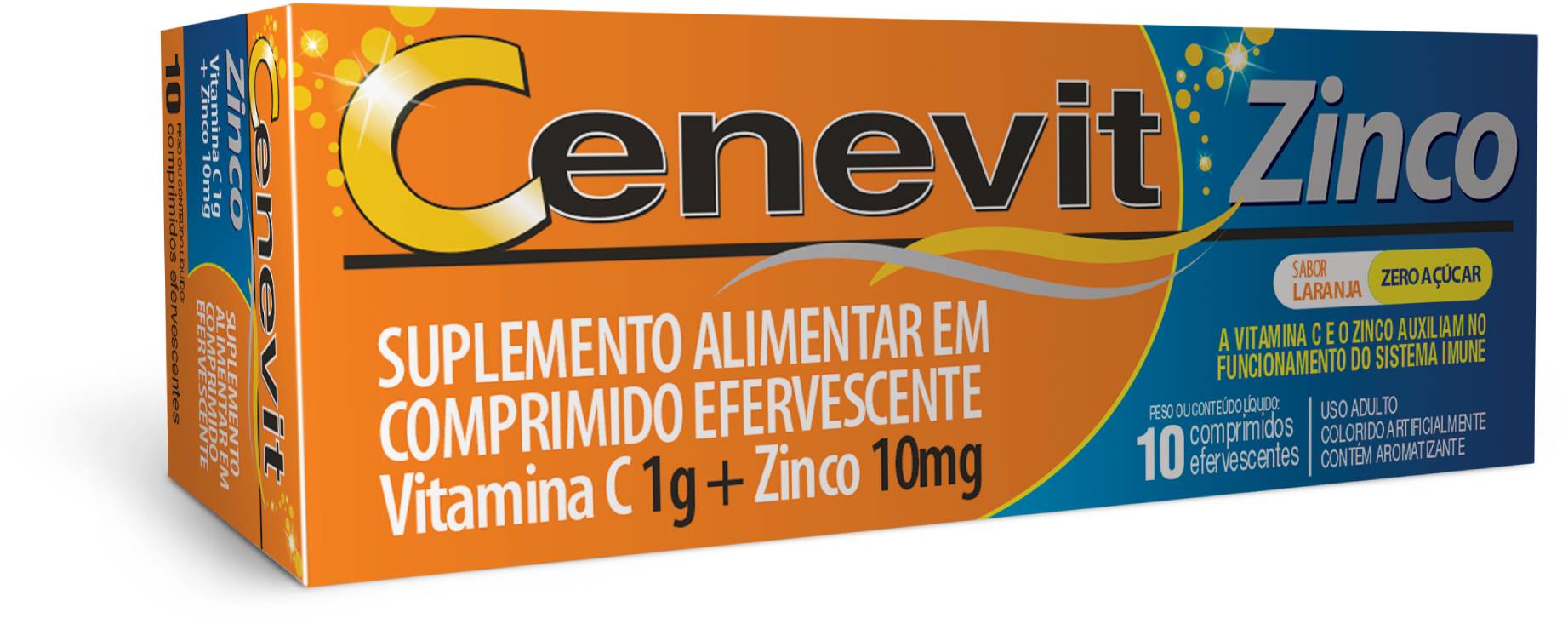 Cenevit Zinco 10 Comprimidos