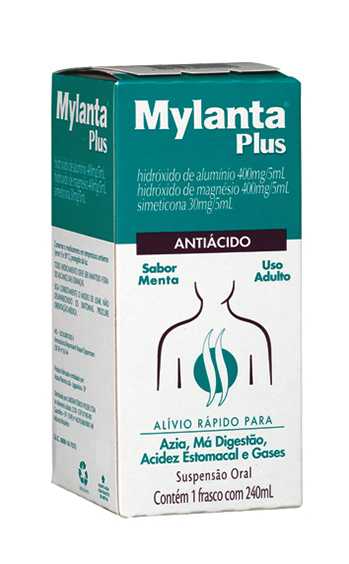 Mylanta Plus Suspensão Oral 240ml Menta