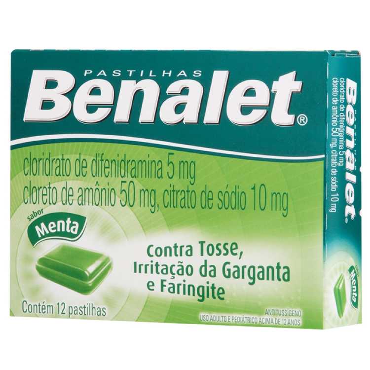 Benalet 12 Pastilhas Menta