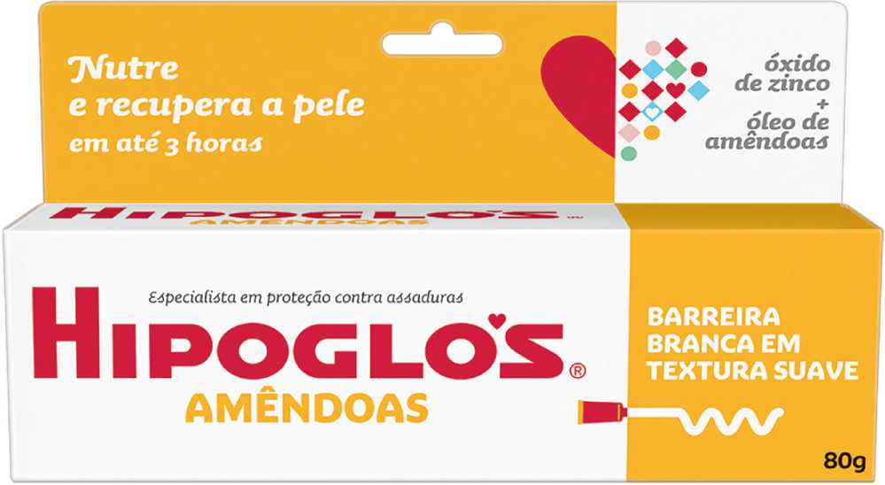 Hipoglos Amendoas Creme 80g