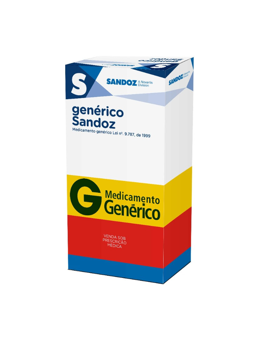 Anlodipino 5mg 30 Comprimidos - Sandoz Genérico