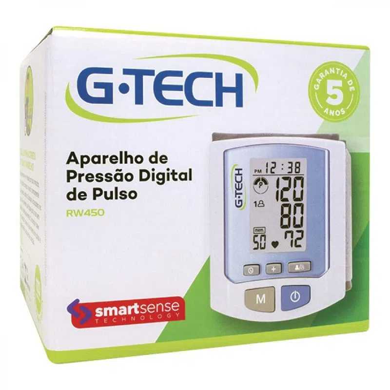 Aparelho De Pressão Digital Automático Pulso RW450