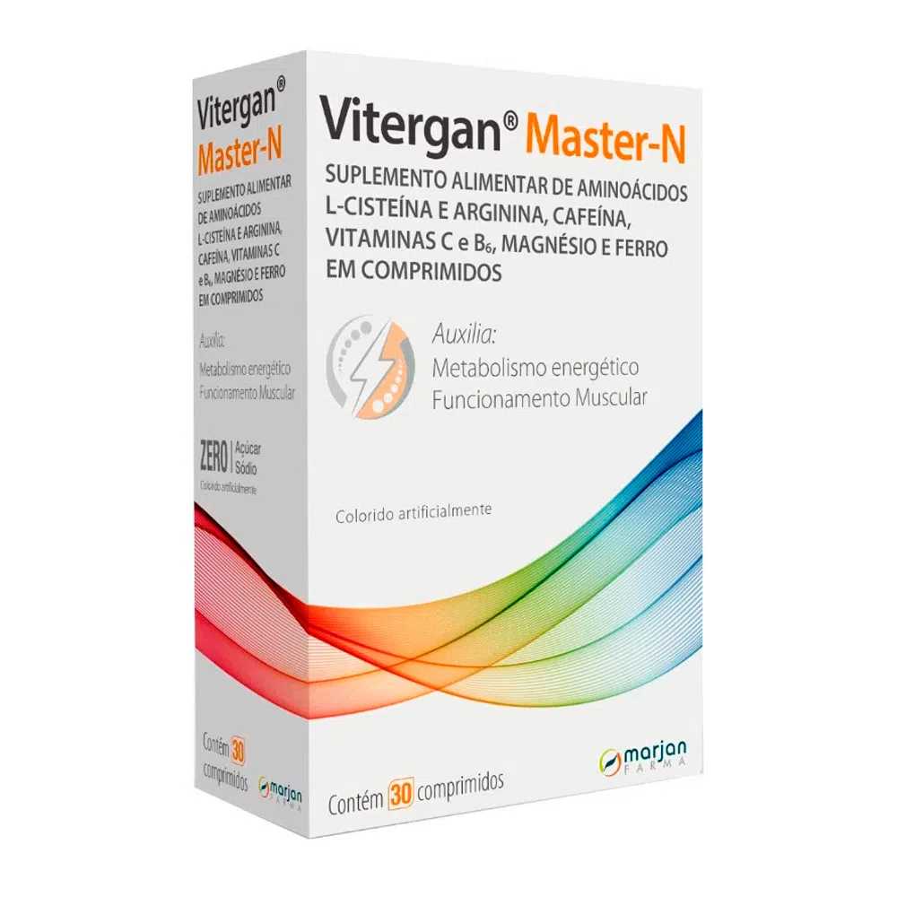 Vitergan Master N 30 Comprimidos