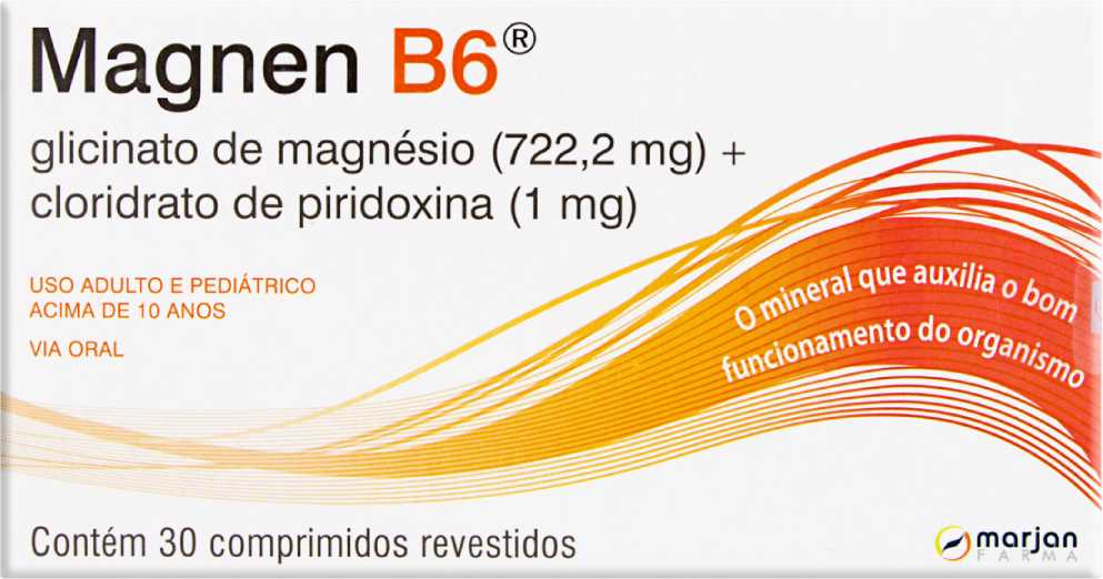 Magnen B6 30 Comprimidos