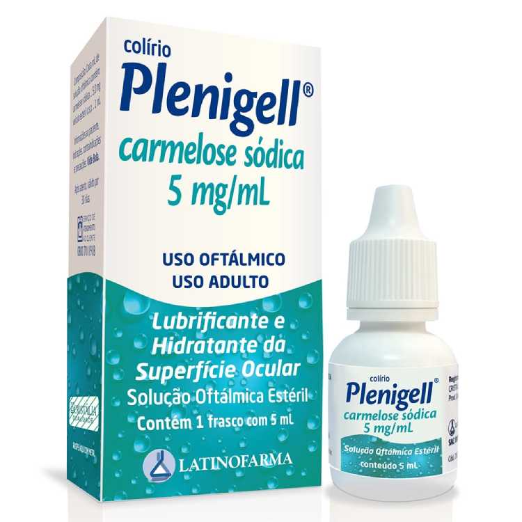 Plenigell Lubrificante Oftálmico 5ml