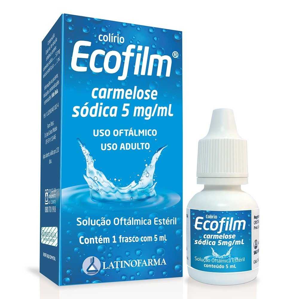 Ecofilm 0,5% Solução Oftálmica 5ml