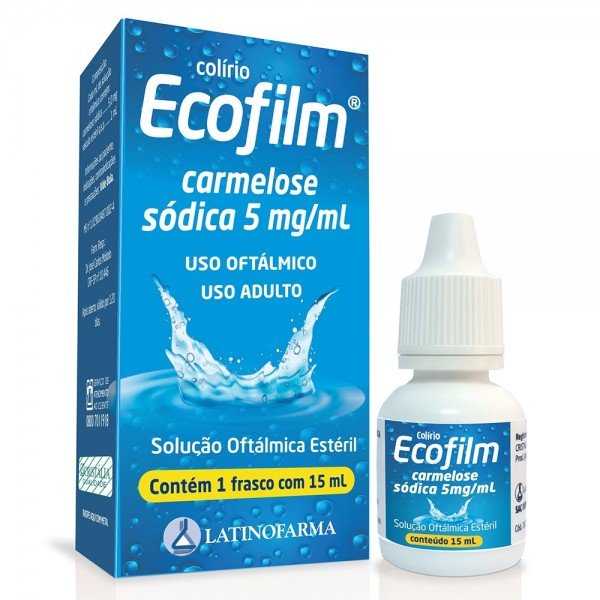 Ecofilm 0,5% Solução Oftálmica 15ml