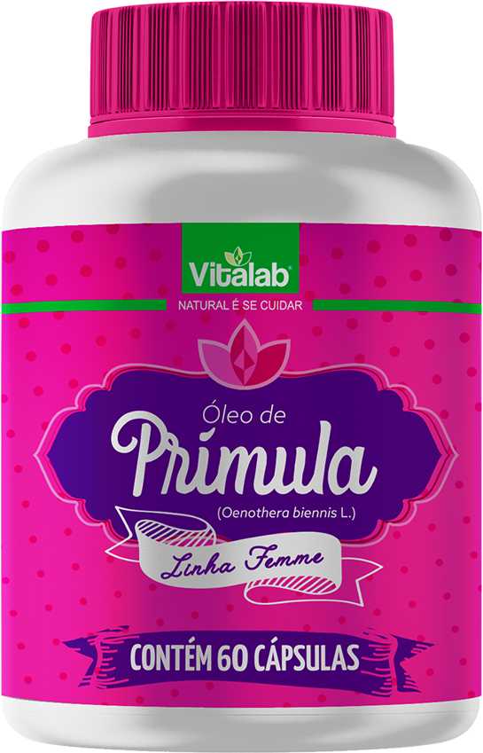 Óleo de Prímula 60 Cápsulas - Vitalab