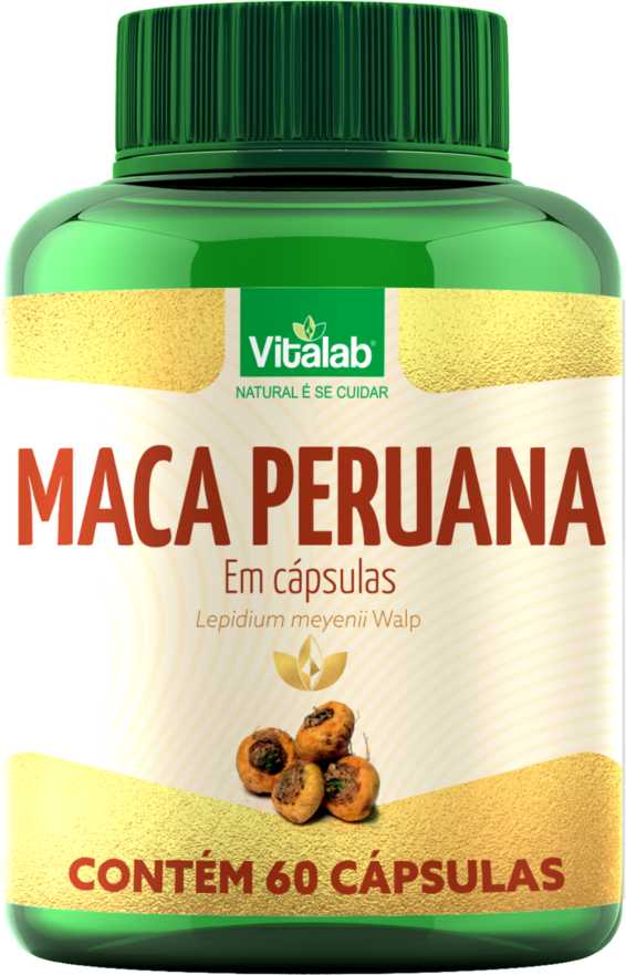 Maca Peruana 60 Cápsulas - Vitalab