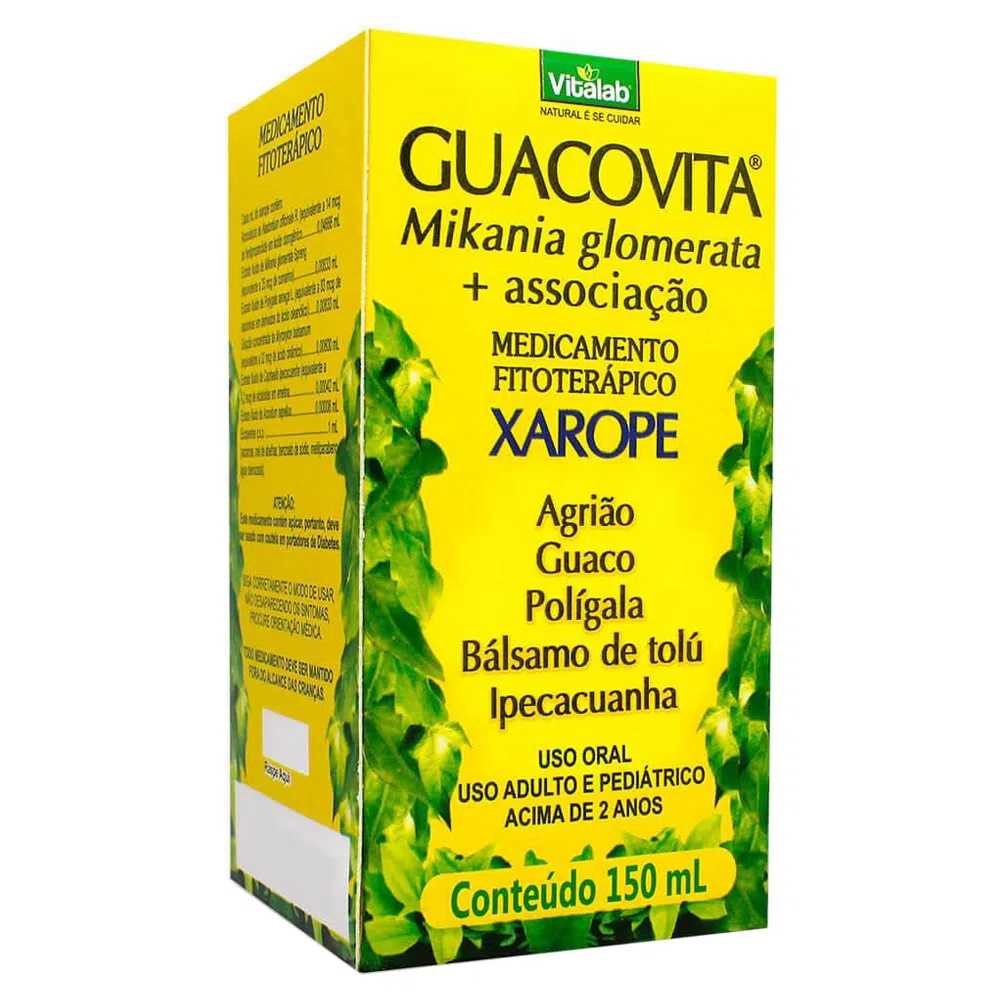 Guacovita Xarope 150ml - Vitalab