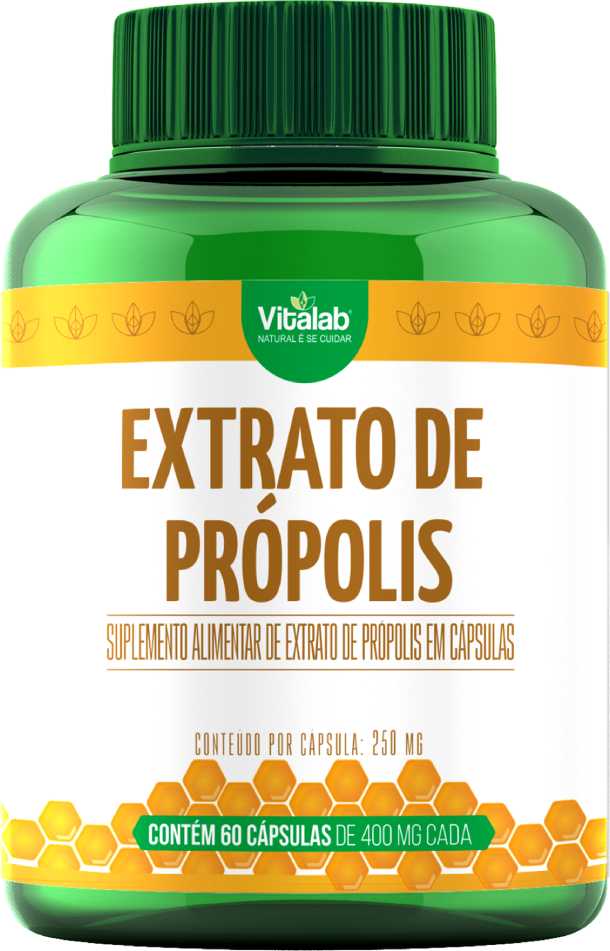 Extrato de Própolis 60 Cápsulas - Vitalab