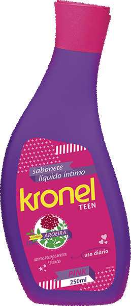 Kronel Teen Pink Sabonete Liquido Íntimo 250ml