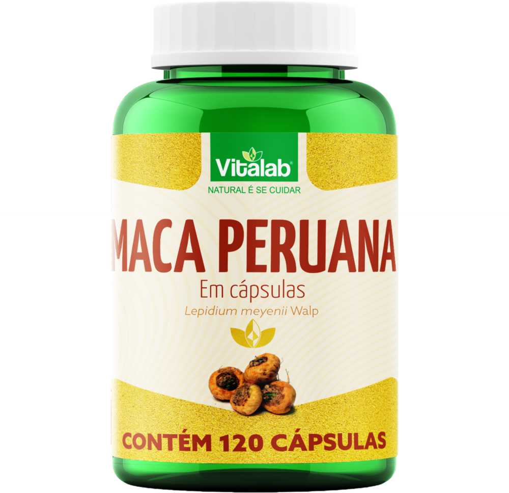Maca Peruana 120 Cápsulas - Vitalab