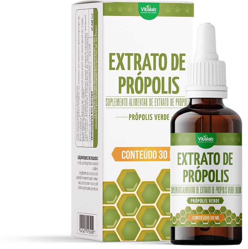 Extrato de Própolis Verde 30ml - Vitalab