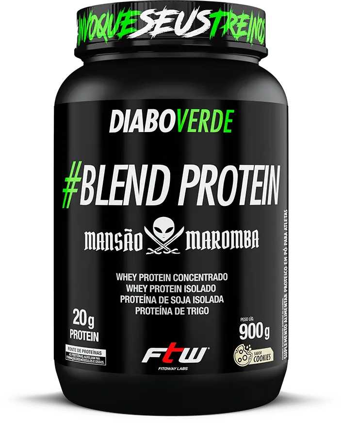 Diabo Verde Blend Protein 900g Cookies-FTW