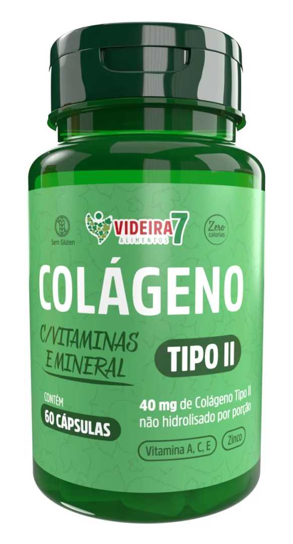 Colageno Tipo 2 Vitamina Minerais 60 Comprimidos ¿ Videira7