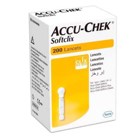 ACCU-CHEK SOFTCLIX 200LANCETAS