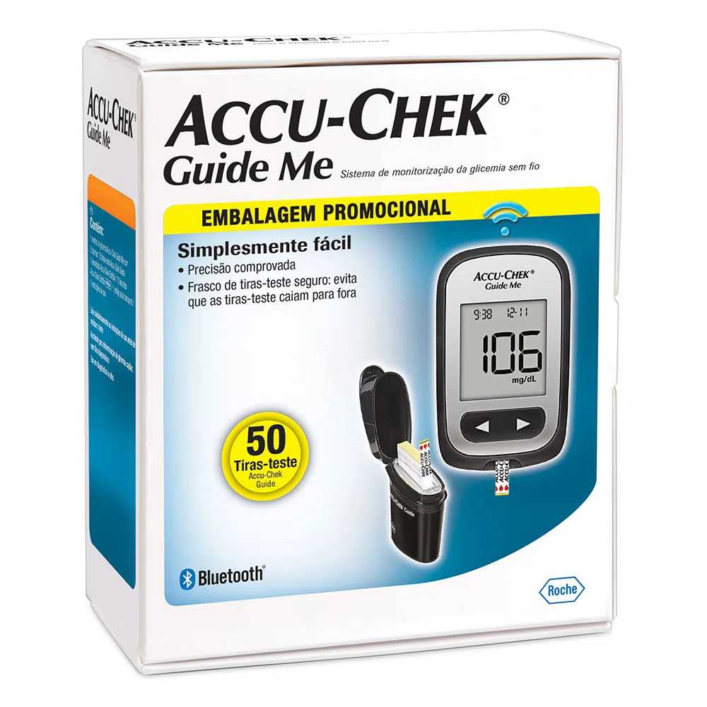 ACCU-CHEK KIT GUIDE ME 50TIRAS