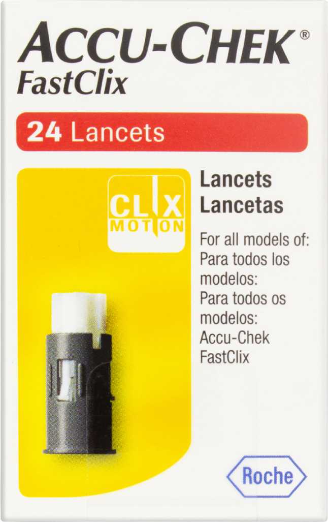 ACCU-CHEK FASTCLIX 24 LANCETAS