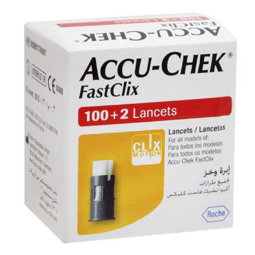 ACCU-CHEK FASTCLIX 102 LANCETAS