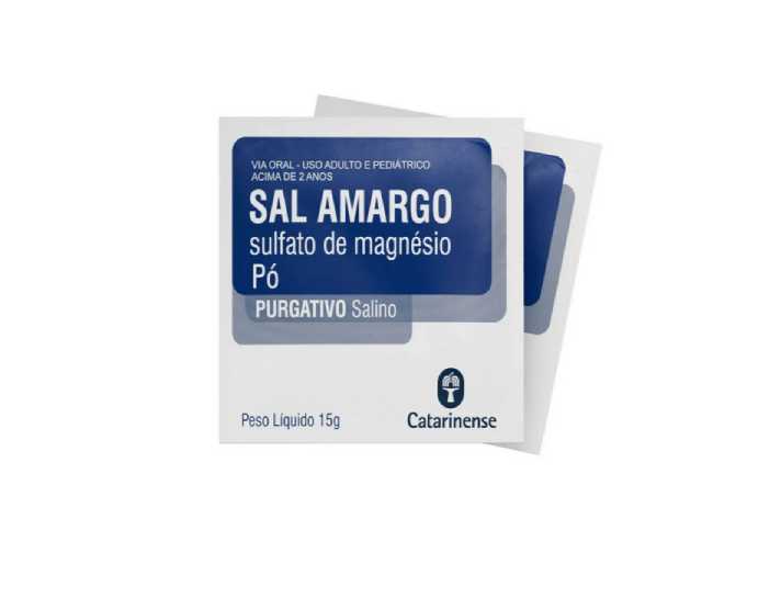 Sal Amargo Purificado 15g-Catarinense