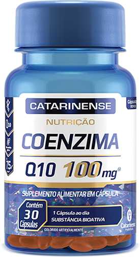 Coenzima Q10 100mg 30 Cápsulas-Catarinense